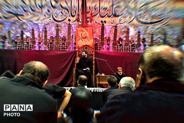 آیین سوگواری امام سجاد (ع) و سومین روز شهادت شهدای کربلا در آباده
