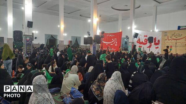 داغی که هرگز کهنه نمی‌شود، شام غریبان حضرت رقیه(س)  در شهرستان ساوه