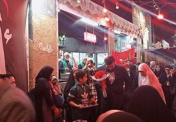 جشن میلاد حضرت زینب (س) در میدان مقاومت مشهد 