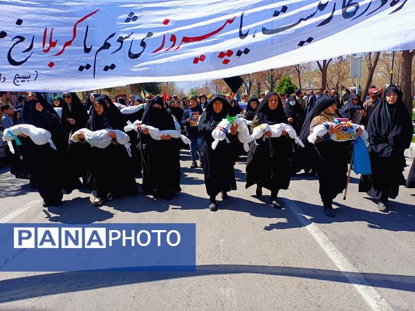راهپیمایی باشکوه روز قدس در بروجرد