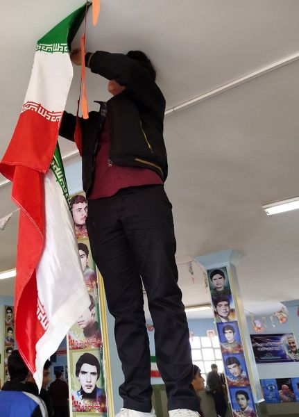 آماده سازی مدرسه انقلاب دبیرستان میثاق