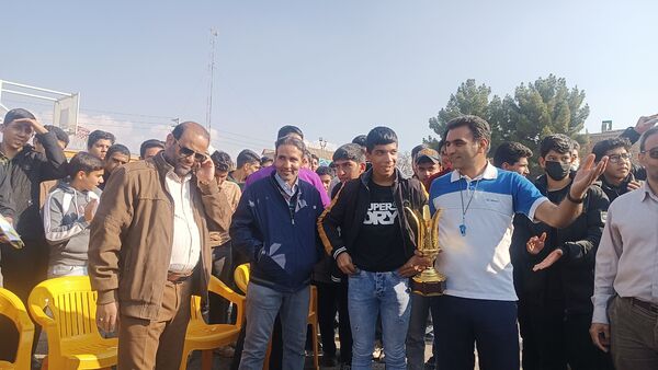 فینال مسابقات فوتسال المپیاد ورزشی درون مدرسه‌ای در نیشابور