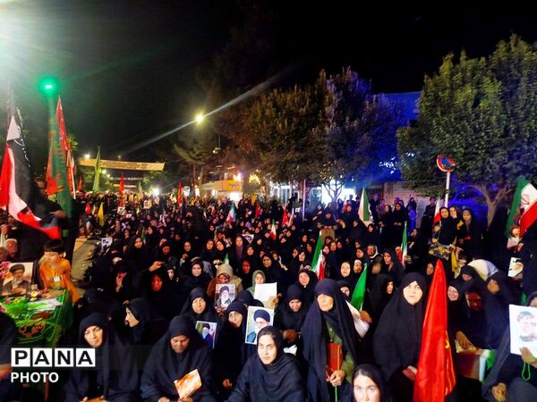 استمرار بی‌پایان در نیشابور؛ شب صد و بیست و هشتم عزای رهبر شهید_۱