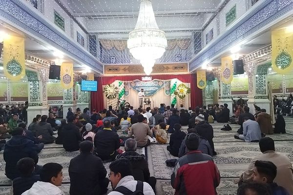 گذری بر مراسم میلاد حضرت مهدی (عج) در مهدیه نیشابور 