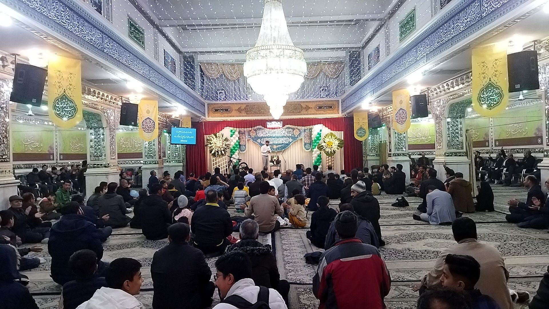 گذری بر مراسم میلاد حضرت مهدی (عج) در مهدیه نیشابور 
