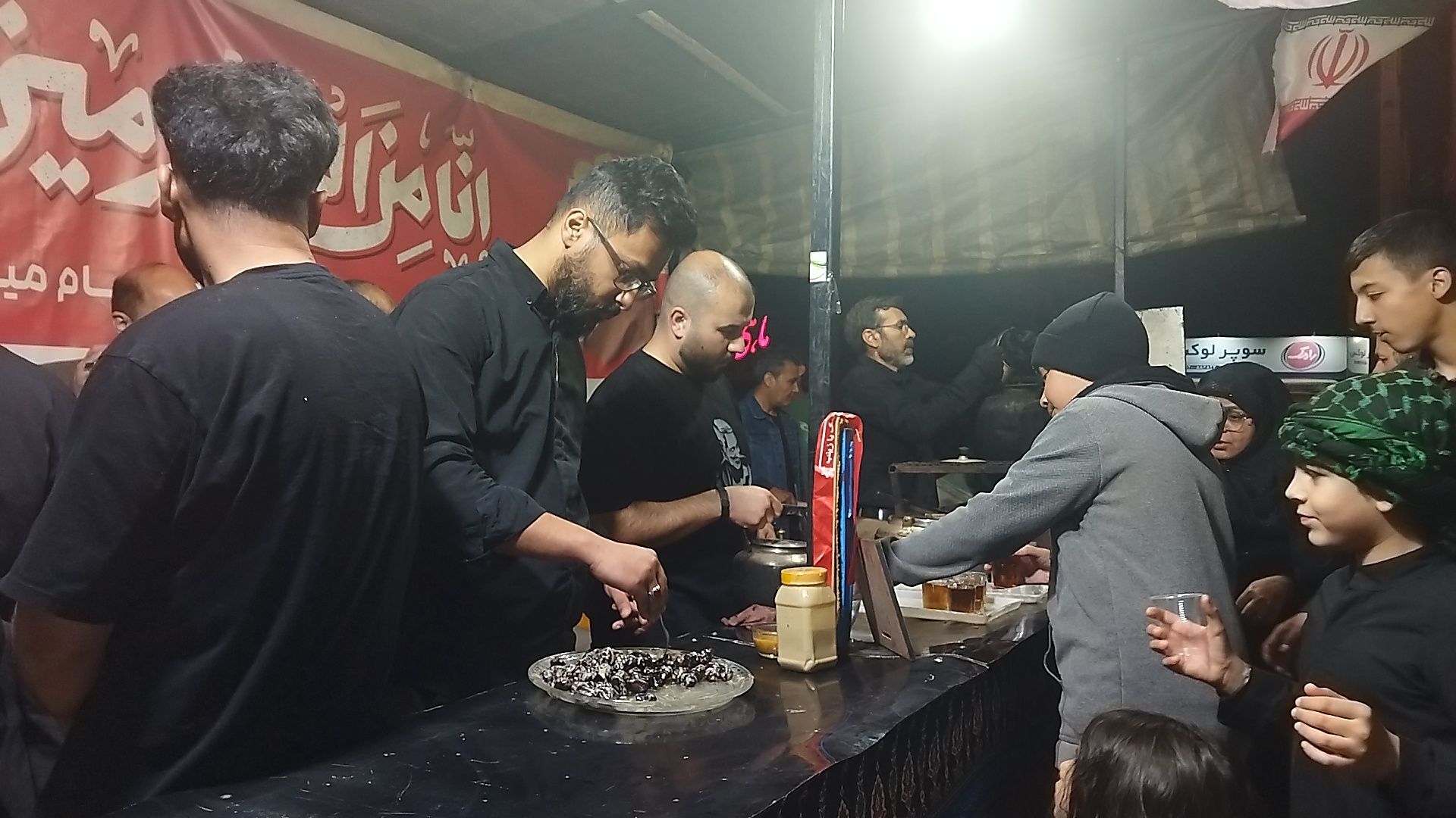 پارک دانشجو میزبان موکب مردمی نیشابور
