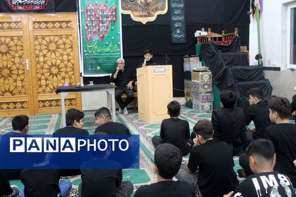 سوگواره عاشورایی احلی من العسل در گلوگاه 