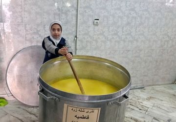 برگزاری مراسم عزاداری شهادت حضرت فاطمه زهرا (س)  در دبستان شهید آقچه لو شهرستان رباط‌کریم