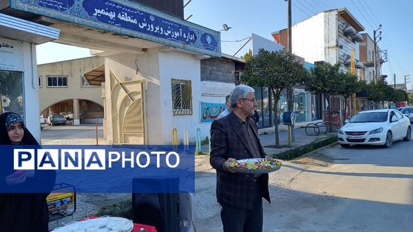 برپایی موکب به‌مناسبت نیمه شعبان در بهنمیر 