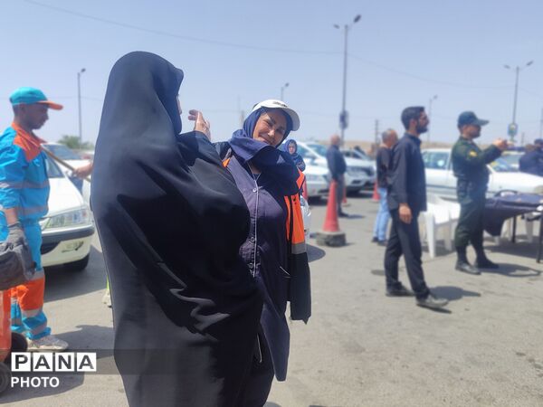 مدارس اسکان و موکب های پذیرایی در پردیس