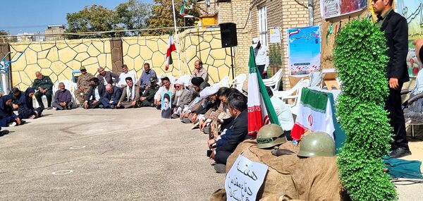 آیین افتتاحیه طرح بازگشایی مدارس و زنگ ایثار و مقاومت در شهرستان صالح آباد
