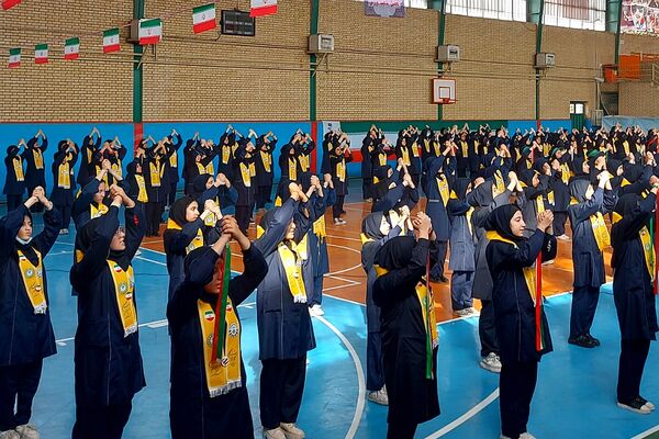 مانور بزرگ یاوران انقلاب کهریزک 