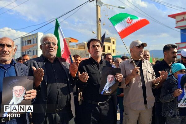 تجمع بزرگ مردمی بیعت با سومین رهبر انقلاب امام آیت‌الله سید مجتبی خامنه‌ای در شهرستان باشت