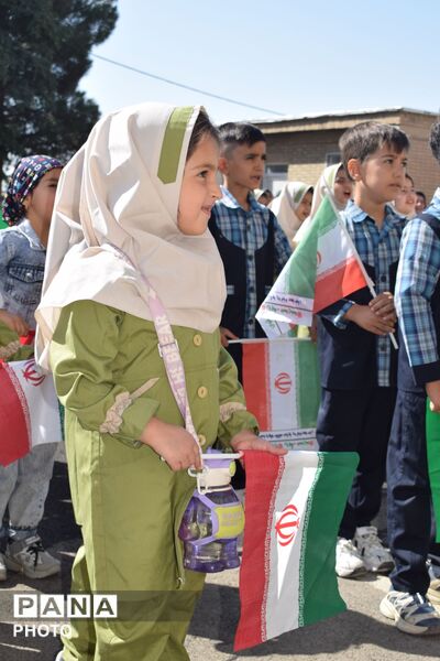 مانور بازگشایی مدارس در مدارس منطقه جوکار