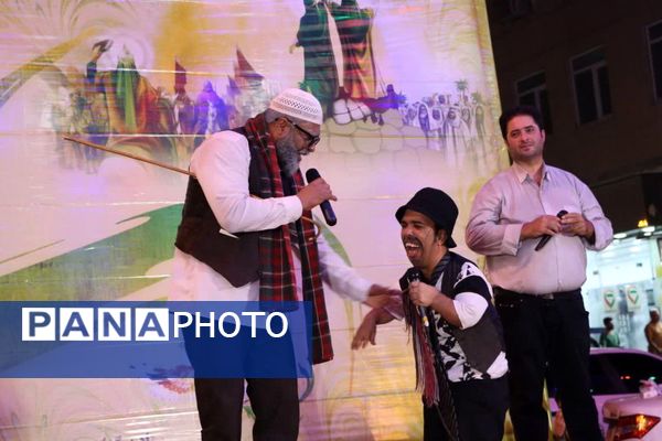 جشن مردمی و خیابانی عید غدیرخم در شهرستان بندرخمیر 