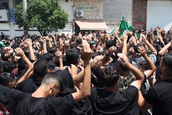 شور حسینی در گلوگاه 