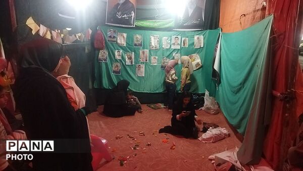 غرفه کودک در پنجاه و هفتمین شب از اجتماعات 