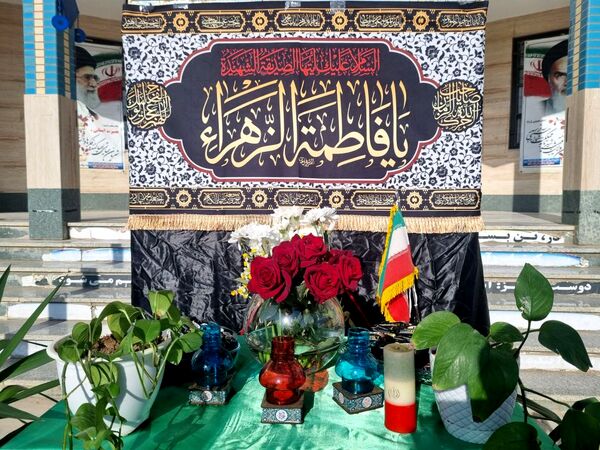 تشییع باشکوه شهید گمنام درسطح مدارس مه ولات