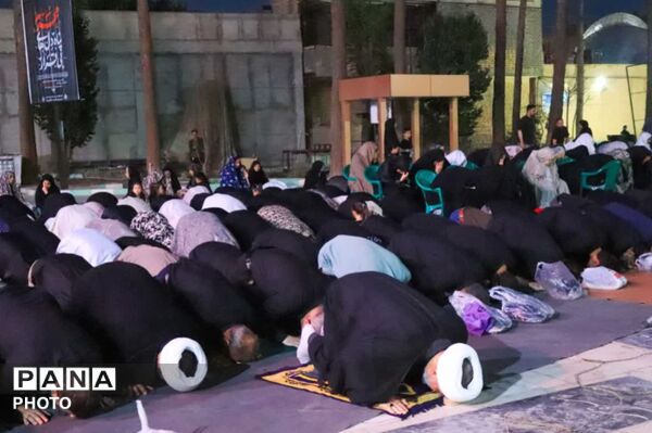 عزاداری در امام زاده عمادالدین 