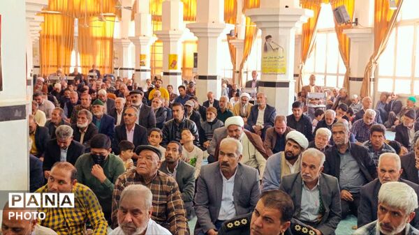 نخستین نماز جمعه ماه مبارک رمضان در شهرستان خلیل‌آباد 