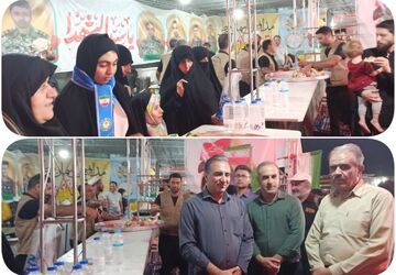 بازدید مدیرکل آموزش و پرورش استان ایلام از موکب «عشاق الحسین»