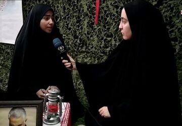 یادواره شهدا در دبیرستان سیداحمد فاتحی قم