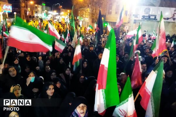 مراسم اربعین امام شهید آیت الله العظمی امام خامنه‌ای مدظله‌العالی در شهرستان فیروزکوه
