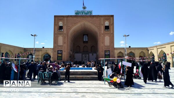 نماز  عبادی سیاسی جمعه در شهرستان نیشابور 