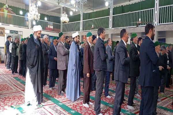 اقامه نماز جمعه در آخرین هفته ماه مبارک شعبان شهر بار نیشابور 