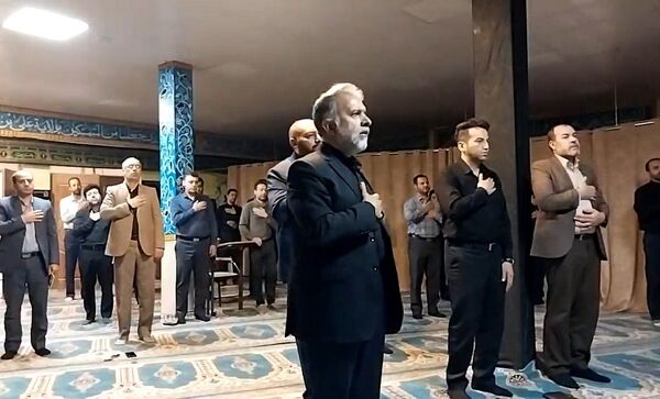 مراسم عزاداری سید الشهدا در اداره‌کل آموزش و پرورش‌البرز