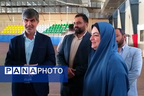 آیین بهره‌برداری از فضاهای ورزشی آموزش و پرورش شهرستان ملارد 