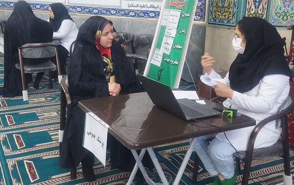 میزخدمت پزشکی به‌مناسبت دهه فجر در استان البرز