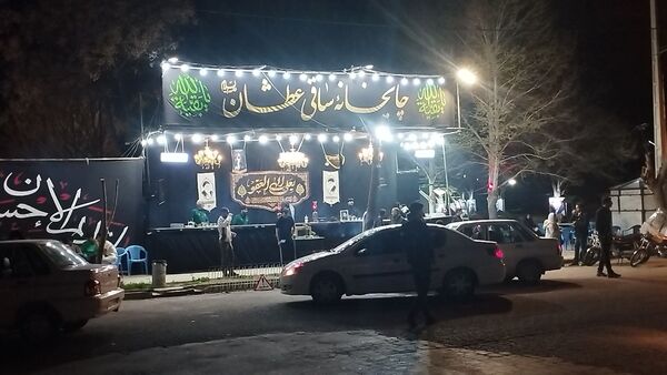 برپایی موکب ساقی عطشان بمناسبت شب قدر در خلیل آباد
