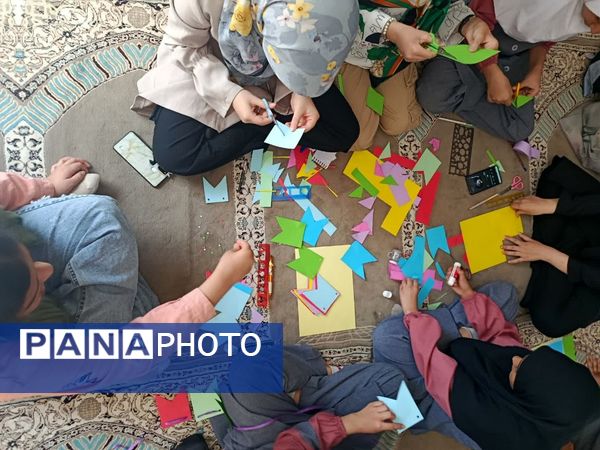 فعالیت جهادی دانشجومعلمان قم در روستای مومن آباد