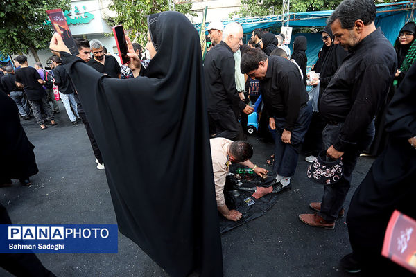 پیاده روی جاماندگان اربعین حسینی - تهران