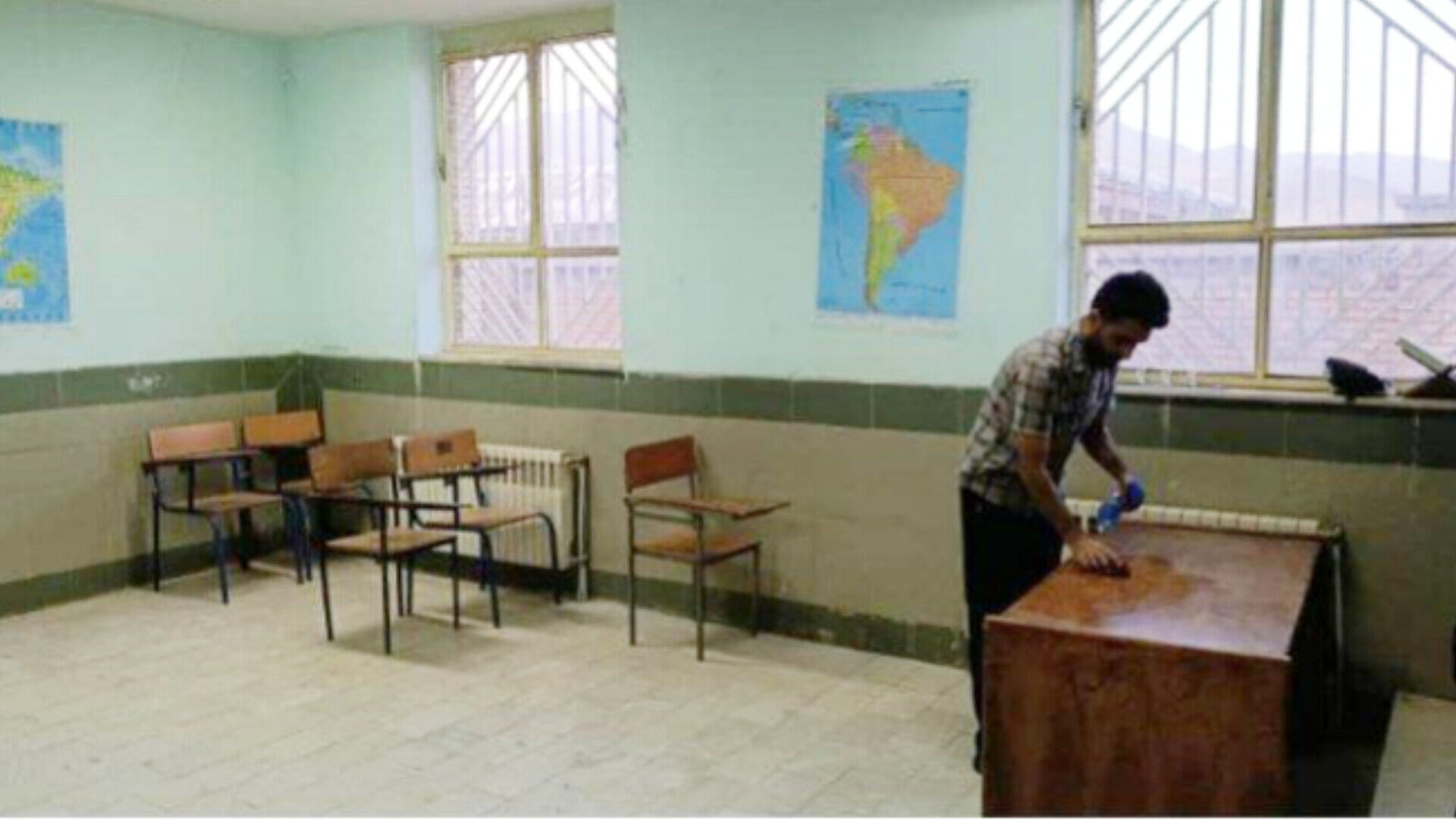 مدارس بیرانشهر در آستانه آغاز سال تحصیلی جدید آماده استقبال از دانش‌آموزان شدند