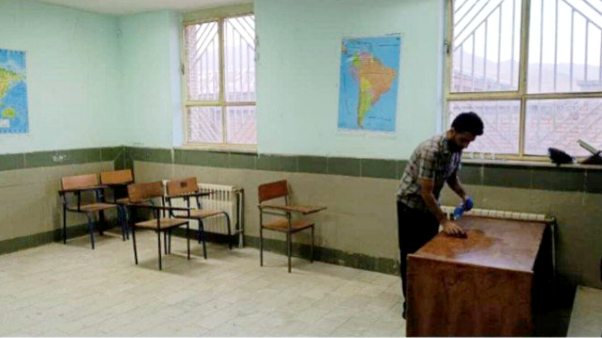 مدارس بیرانشهر در آستانه آغاز سال تحصیلی جدید آماده استقبال از دانش‌آموزان شدند