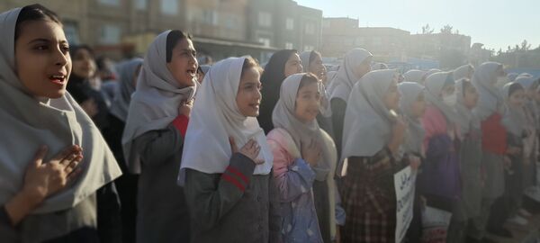 مراسم شهادت حضرت فاطمه زهرا و روز استکبار جهانی در دبستان نیایش 