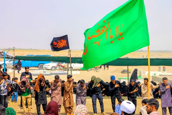 مراسم عاشورای حسینی در شهرستان قلعه‌گنج