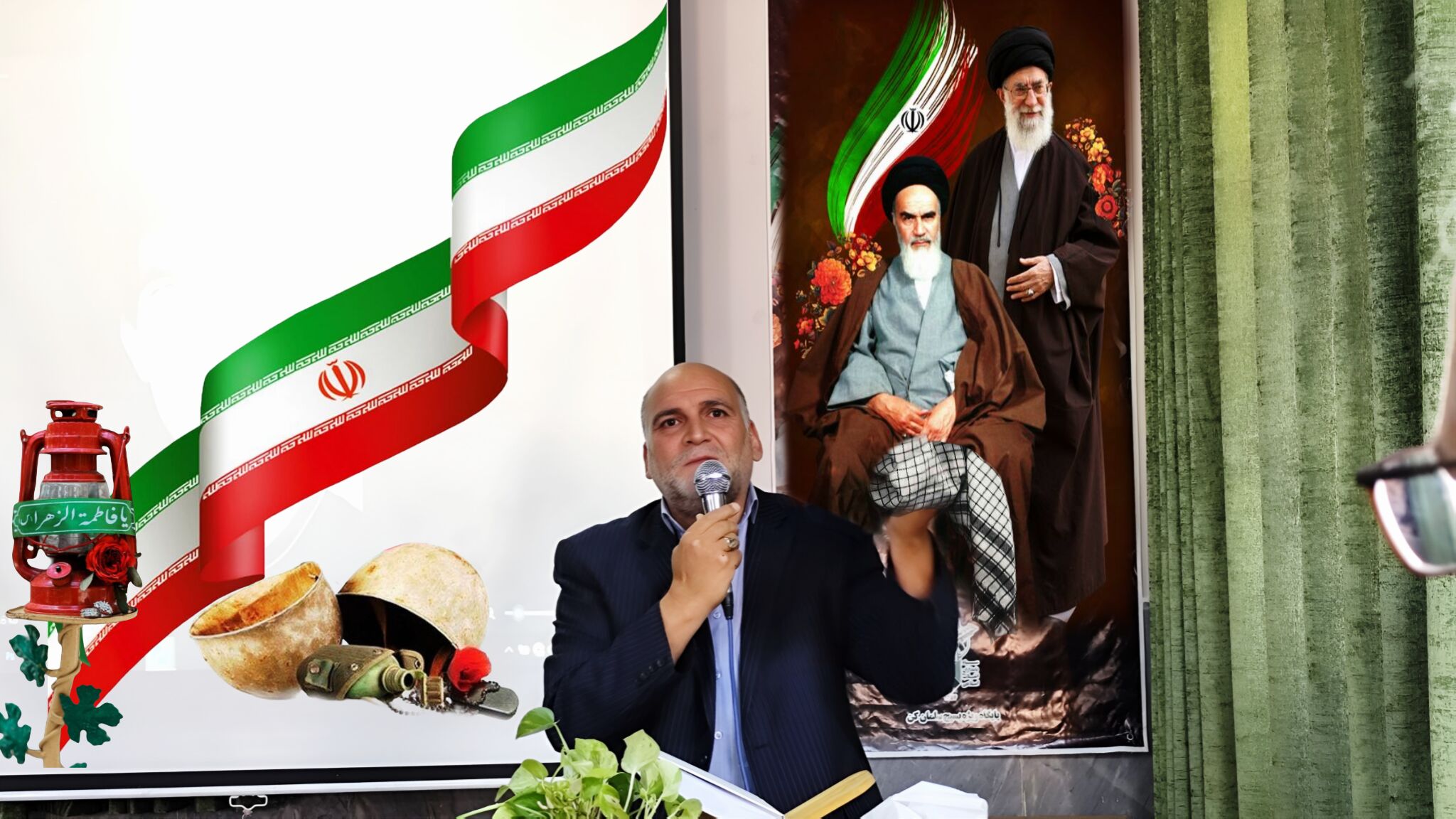 یادواره شهدای دفاع مقدس در دبستان شهید سیاوش وصال برگزار شد
