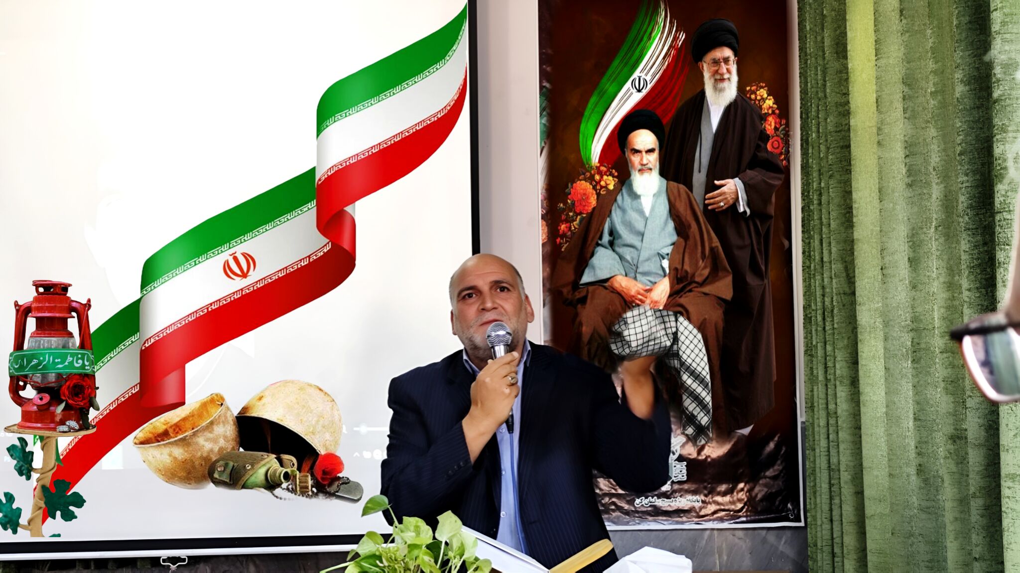 یادواره شهدای دفاع مقدس در دبستان شهید سیاوش وصال برگزار شد