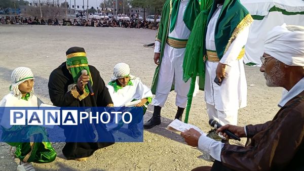 مراسم تعزیه‌‌‌خوانی دو طفلان زینب