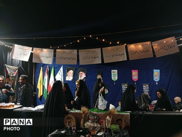 حماسه سازی مردم نیشابور در بیستمین شب از راهپیمایی های مردمی بلوار فضل 