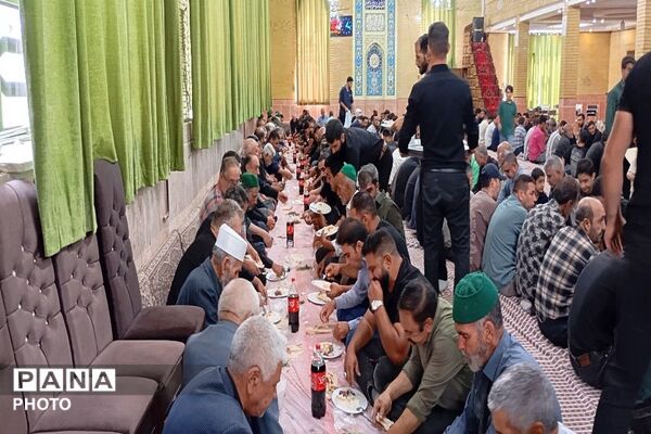 مراسم عزاداری امام رضا علیه السلام در حسینیه شهر بار نیشابور