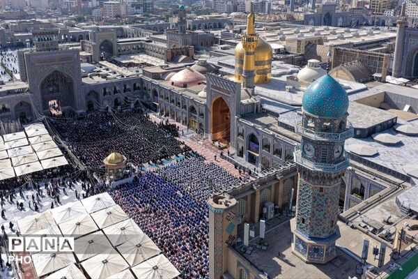 آیین آغاز سال تحصیلی مدارس در حرم مطهر رضوی