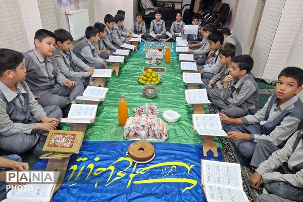 افتتاحیه طرح مصباح الهدی در دبستان پسرانه بانو ابوالوفا ناحیه دو شهرری 