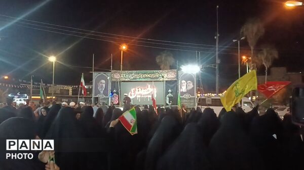 فریاد حمایت از ایران در میدان همچنان استوارتر پلدختر