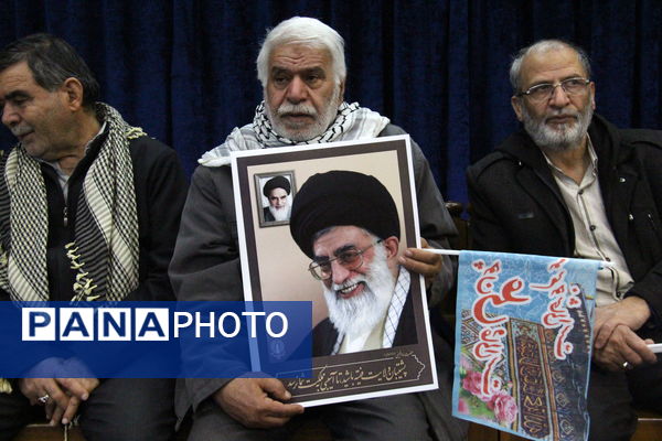 گرامیداشت حماسه ۹ دی در مسجد حظیره یزد