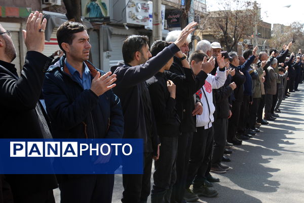 حرکت دسته عزاداری شهادت حضرت امیرالمومنین