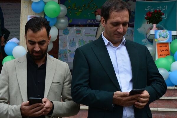 برگزاری مراسم هفته زمین پاک در بهارستان‌دو